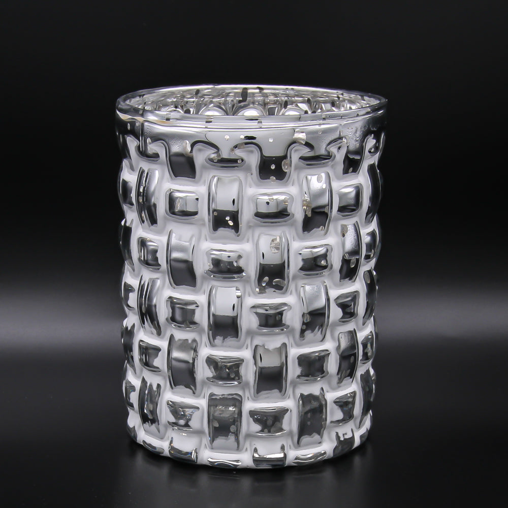 Richland Mosaic White Vase