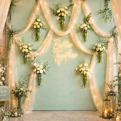 Haven Wall Vases with white flowers on a backdrop - thumbnail number 5