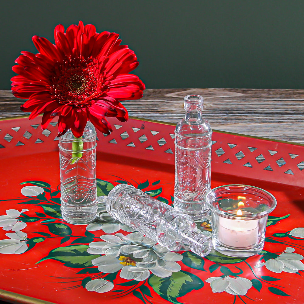 Richland Vintage Swirl Bud Vase Set of 48