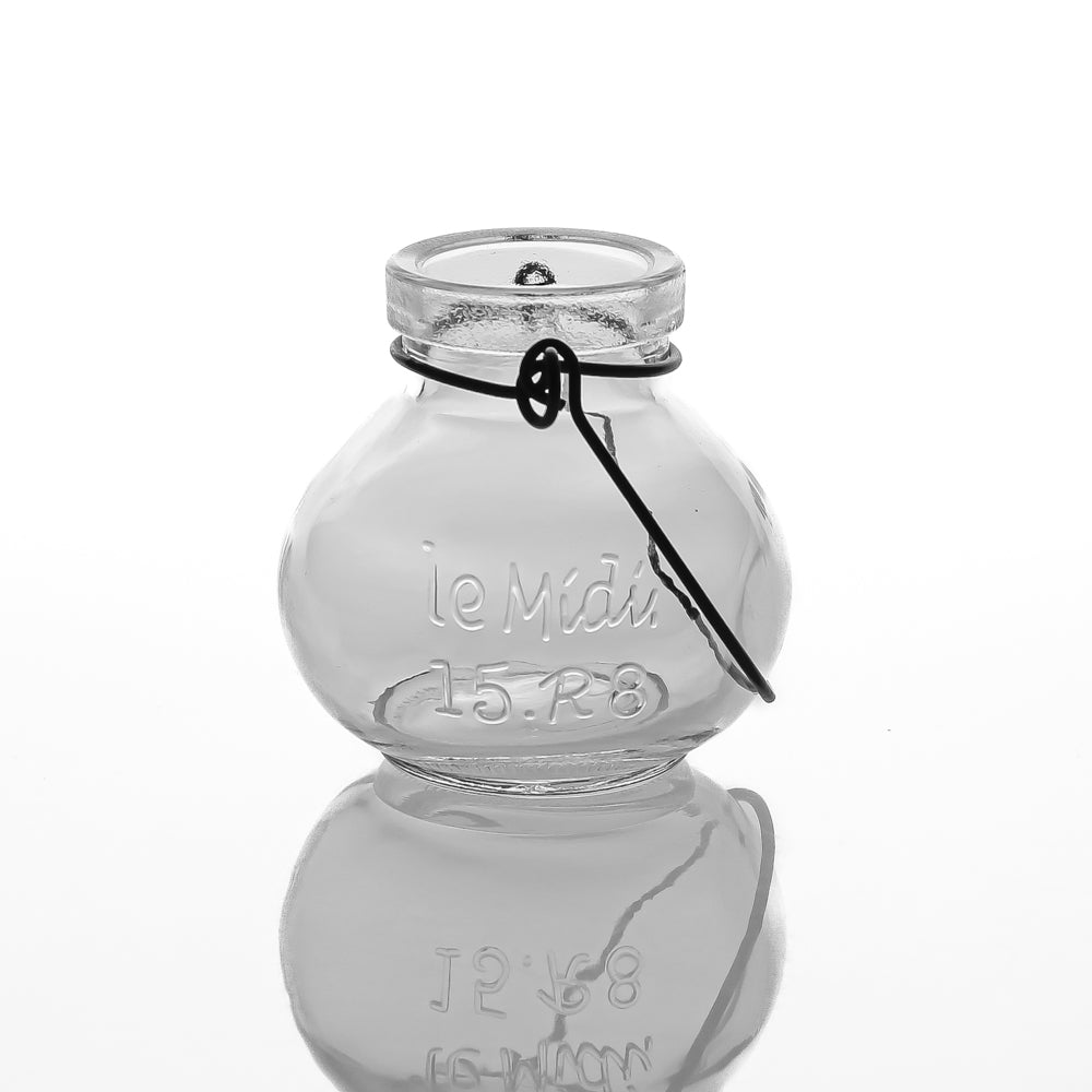 Richland Vintage Jar Hanging Glass Vase Set of 12