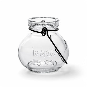 Richland Vintage Jar Hanging Glass Vase Set of 12