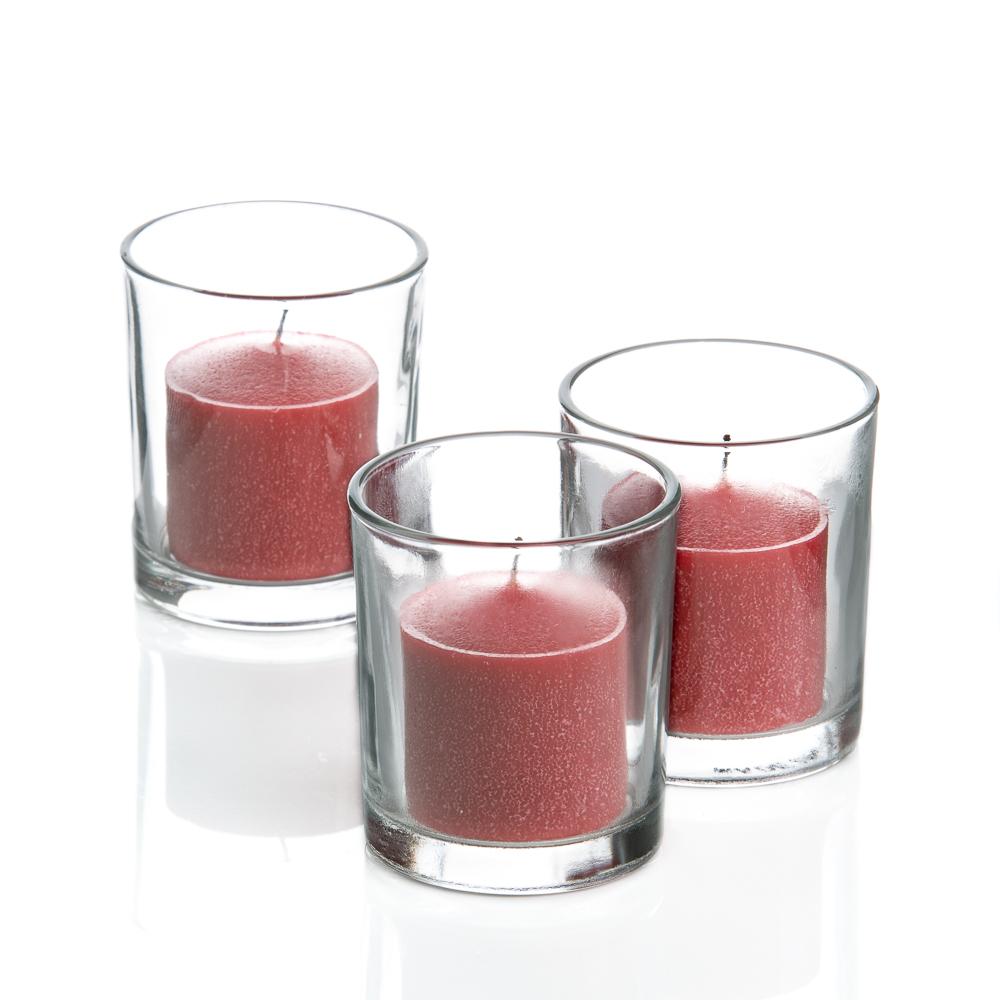 Richland Votive Candles Unscented Red 10 Hour Set of 72