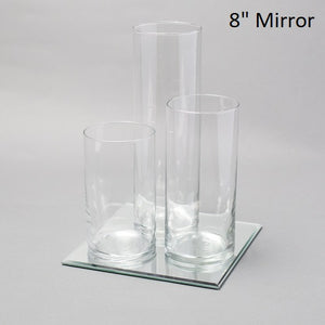 Eastland Square Mirrors and Cylinder Vases Centerpiece Set of 48