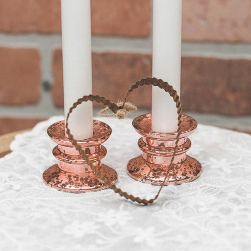 Rusty Corrugated Tin Ribbon 1in 15ft