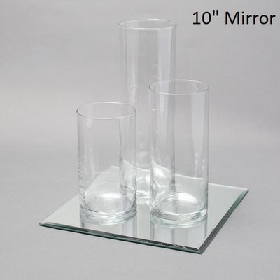 Eastland Square Mirrors and Cylinder Vases Centerpiece Set of 48 - thumbnail number 3