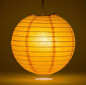 Richland 8" Chinese Paper Lantern Orange