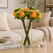 Richland Orange Ranunculus Bouquet 15" - thumbnail number 6