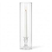 Glass Chimney Candle Shade 4" x 18" – Set of 12 - thumbnail number 3