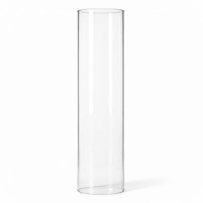 Glass Chimney Candle Shade 4" x 18" – Set of 12 - thumbnail number 1
