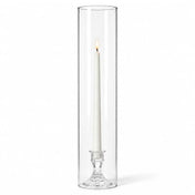 Glass Chimney Candle Shade 4" x 20" – Set of 12 - thumbnail number 3