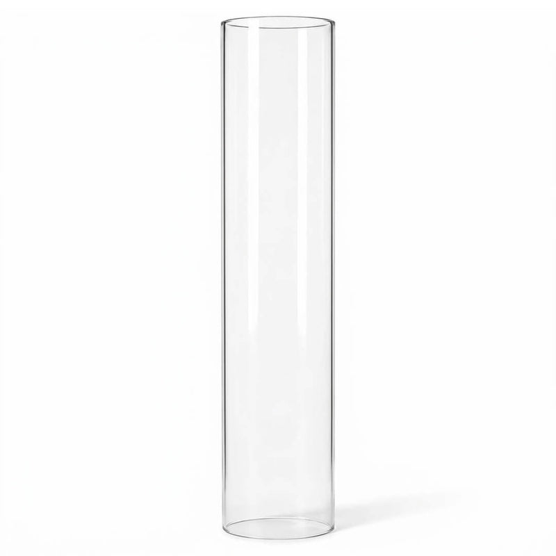 Glass Chimney Candle Shade 4" x 20" – Set of 12 - thumbnail number 1