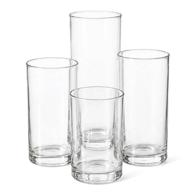 Eastland Cylinder Vases 6" , 7.5", 9" & 10.5" Set of 4