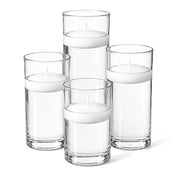 Eastland Cylinder Vases 6" , 7.5", 9" & 10.5" Set of 4 - thumbnail number 2