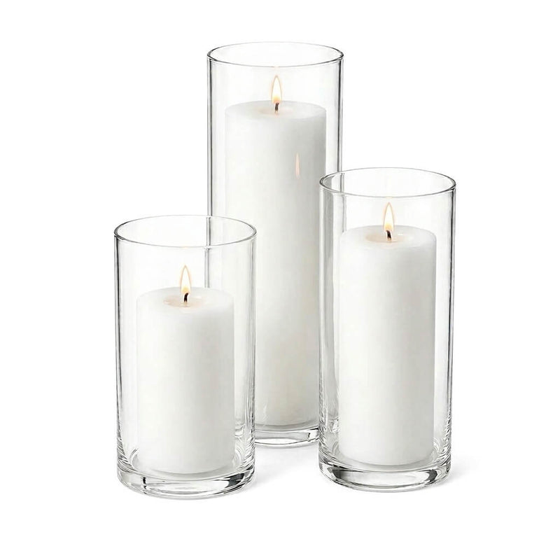 Eastland Cylinder Vases 7.5" , 9" & 10.5" Set of 36 - thumbnail number 3