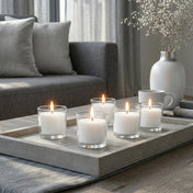 Richland Votive Candles & Eastland Clear Votive Holders Set of 12 - thumbnail number 64