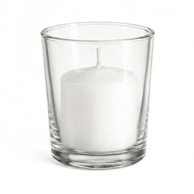 Richland Votive Candles & Eastland Clear Votive Holders Set of 144