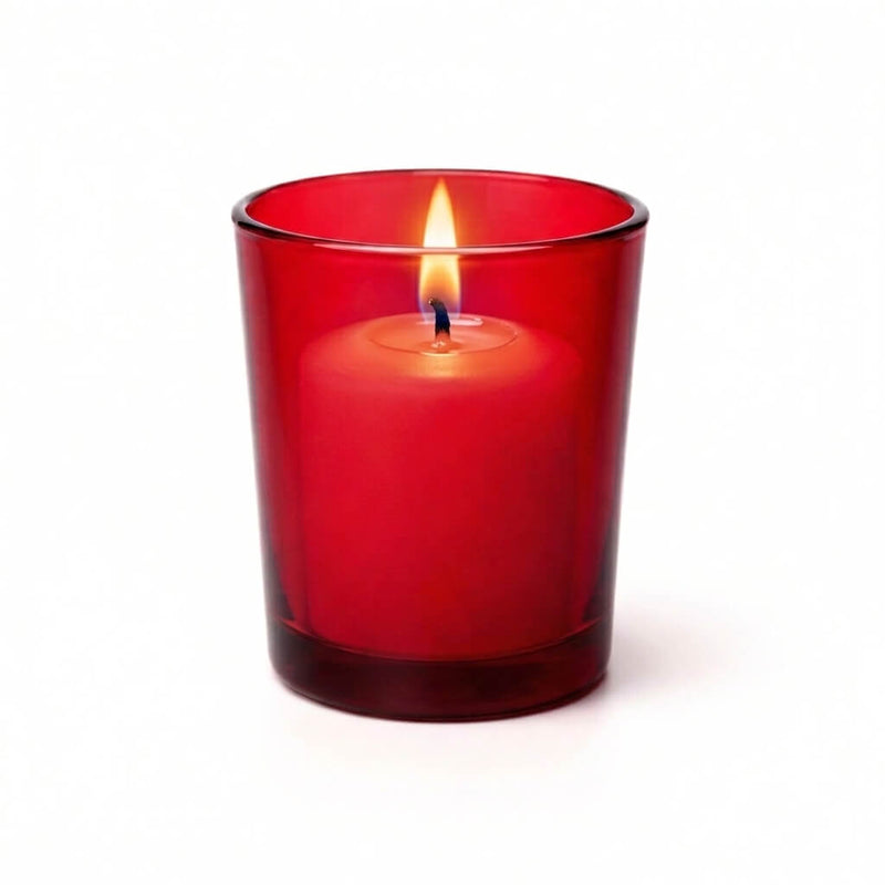 Richland Votive Candles & Eastland Colored Votive Holders Set of 12 - thumbnail number 2