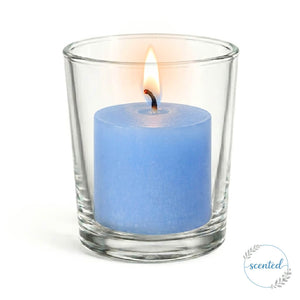 Richland Votive Candles & Eastland Clear Votive Holders Set of 72