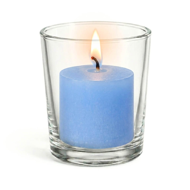 Richland Votive Candles & Eastland Clear Votive Holders Set of 12 - thumbnail number 38