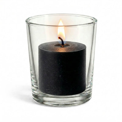 Richland Votive Candles & Eastland Clear Votive Holders Set of 12 - thumbnail number 44