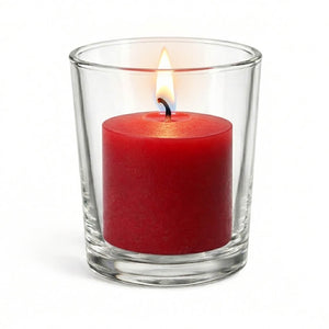 Richland Votive Candles & Eastland Clear Votive Holders Set of 72