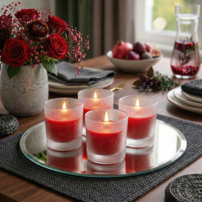 Richland Votive Candles & Eastland Frosted Votive Holders Set of 144 - thumbnail number 82