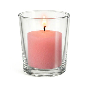 Richland Votive Candles & Eastland Clear Votive Holders Set of 72