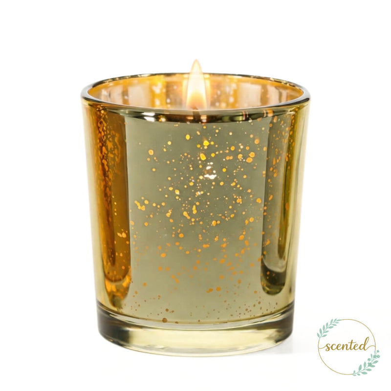Richland Votive Candles & Mercury Votive Holders Set of 12 - thumbnail number 8