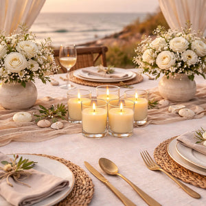 Richland Votive Candles Ivory Vanilla Scented 10 Hour Set of 144