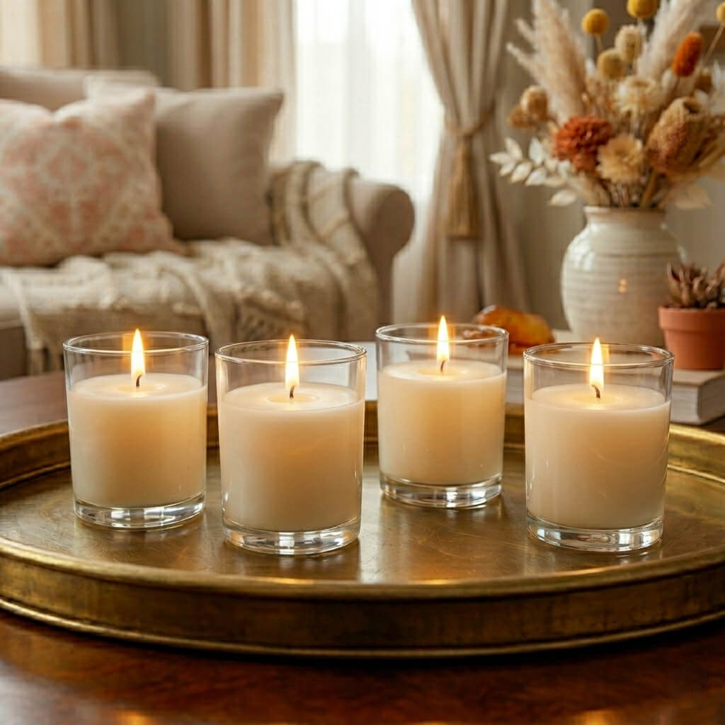 Richland Votive Candles Ivory Vanilla Scented 10 Hour Set of 144