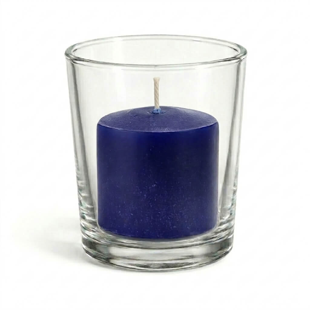 Richland Votive Candles & Eastland Clear Votive Holders Set of 12