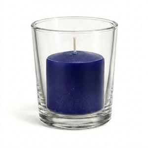 Richland Votive Candles & Eastland Clear Votive Holders Set of 12