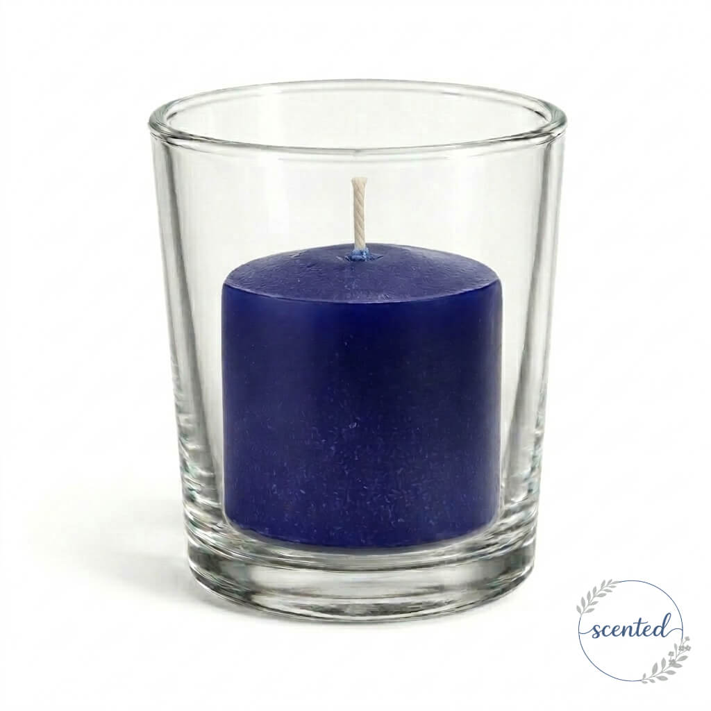 Richland Votive Candles & Eastland Clear Votive Holders Set of 12