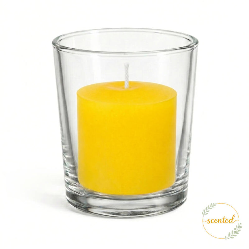 Richland Votive Candles & Eastland Clear Votive Holders Set of 12 - thumbnail number 7
