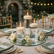 Richland Floating Candles 3" Ivory Set of 72 - thumbnail number 4