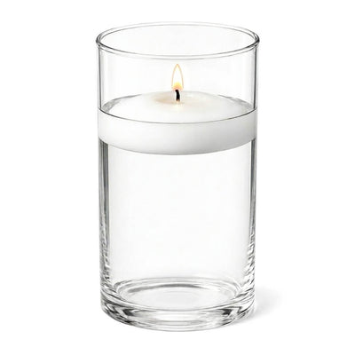 Eastland Cylinder Floating Candle Holder 3.25"x6" Set of 12 - thumbnail number 3