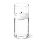 Eastland Cylinder Floating Candle Holder 3.25"x7.5" Set of 12 - thumbnail number 3