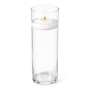 Eastland Cylinder Floating Candle Holder 3.25"x10.5" Set of 12 - thumbnail number 3