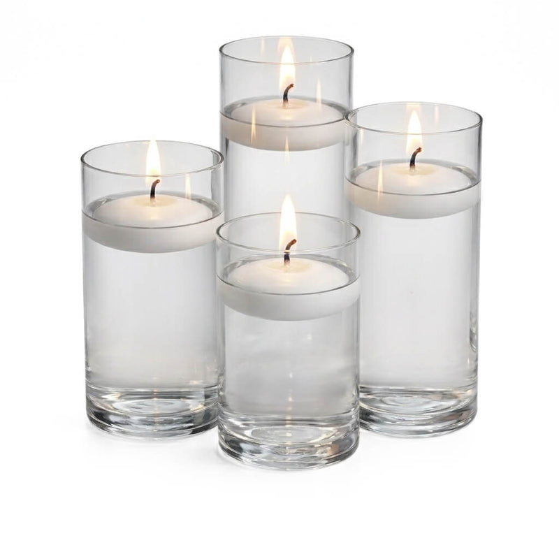 Richland Floating Candles & Eastland Cylinder Holders Set of 48 - thumbnail number 2
