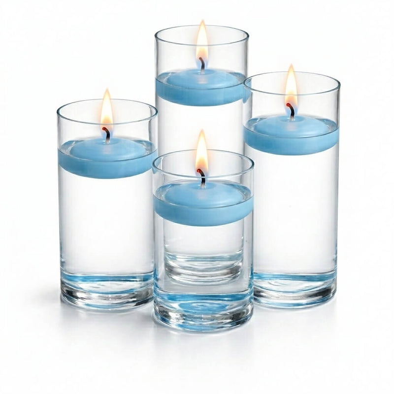 Richland Floating Candles & Eastland Cylinder Holders Set of 48 - thumbnail number 11