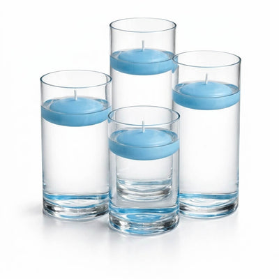 Richland Floating Candles & Eastland Cylinder Holders Set of 48 - thumbnail number 10