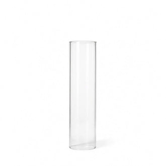 Glass Chimney Candle Shade 4" x 16" - Set of 2
