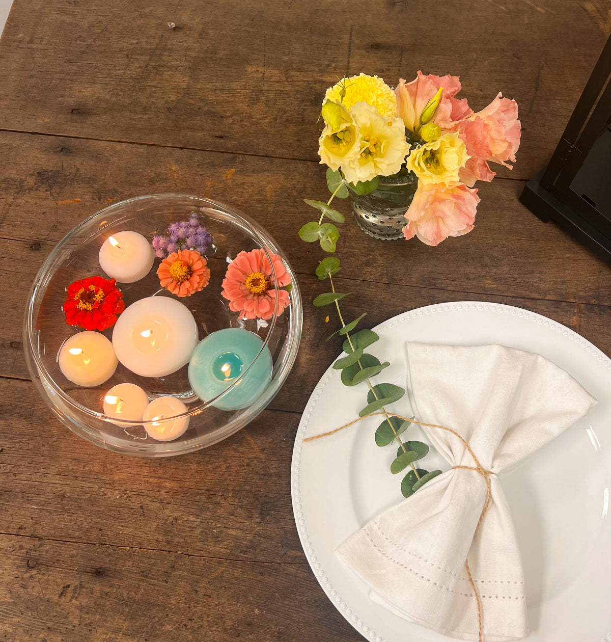 Eastland Floating Candle Dish Garden 8"