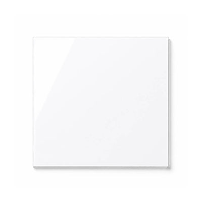 Square white acrylic plexiglass sheet on a white background - thumbnail number 3