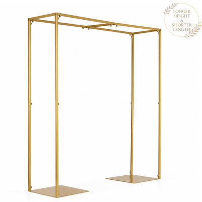 Gold metal over-the-table frame with longer height, shorter length - thumbnail number 2