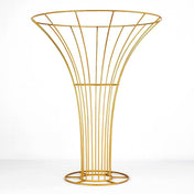 6.5ft Tall Gold Metal Blossom Tree Frame – Floor Standing Wedding Floral Display Stand - thumbnail number 1