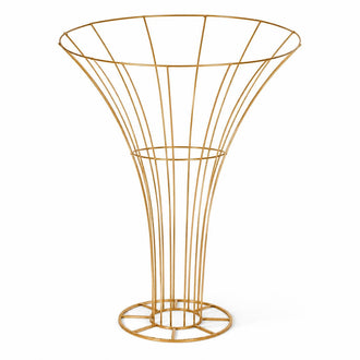 6.5ft Tall Gold Metal Blossom Tree Frame – Floor Standing Wedding Floral Display Stand