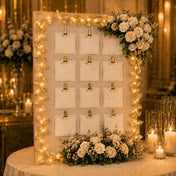 40 LED Garland Vine Lights 15ft Rose Leaf Design Metallic Gold Warm White - Battery Operated Decorative Lights - thumbnail number 7