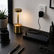 USB 3.0 10-Port Powered Charging Hub – 12V/2A with Independent Switches for LED Lamps, Event Lights & Wedding Installations - thumbnail number 9