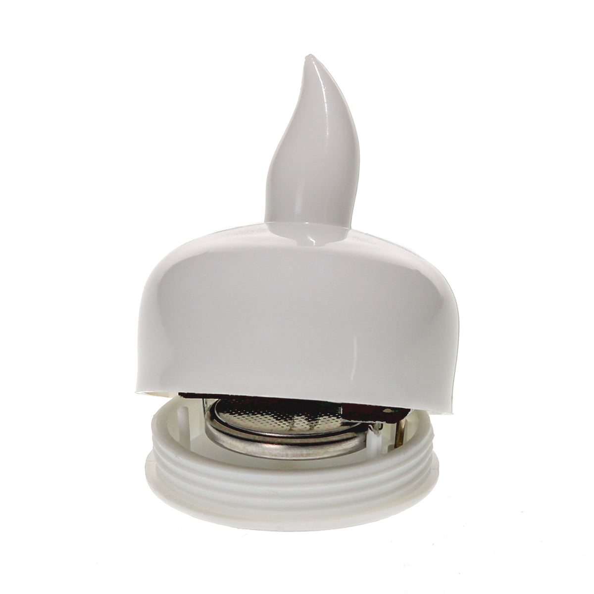 Floating Tealight Candles White Battery Compartment